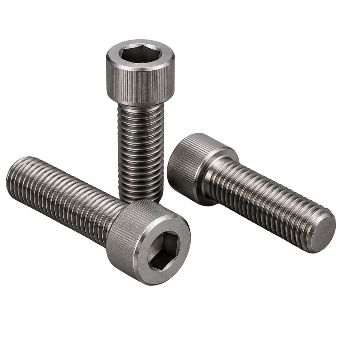 Socket head cap screws for industrial applications